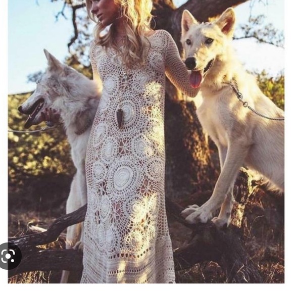 Vintage Spell Margarita Crochet Maxi Dress - Picture 2 of 7